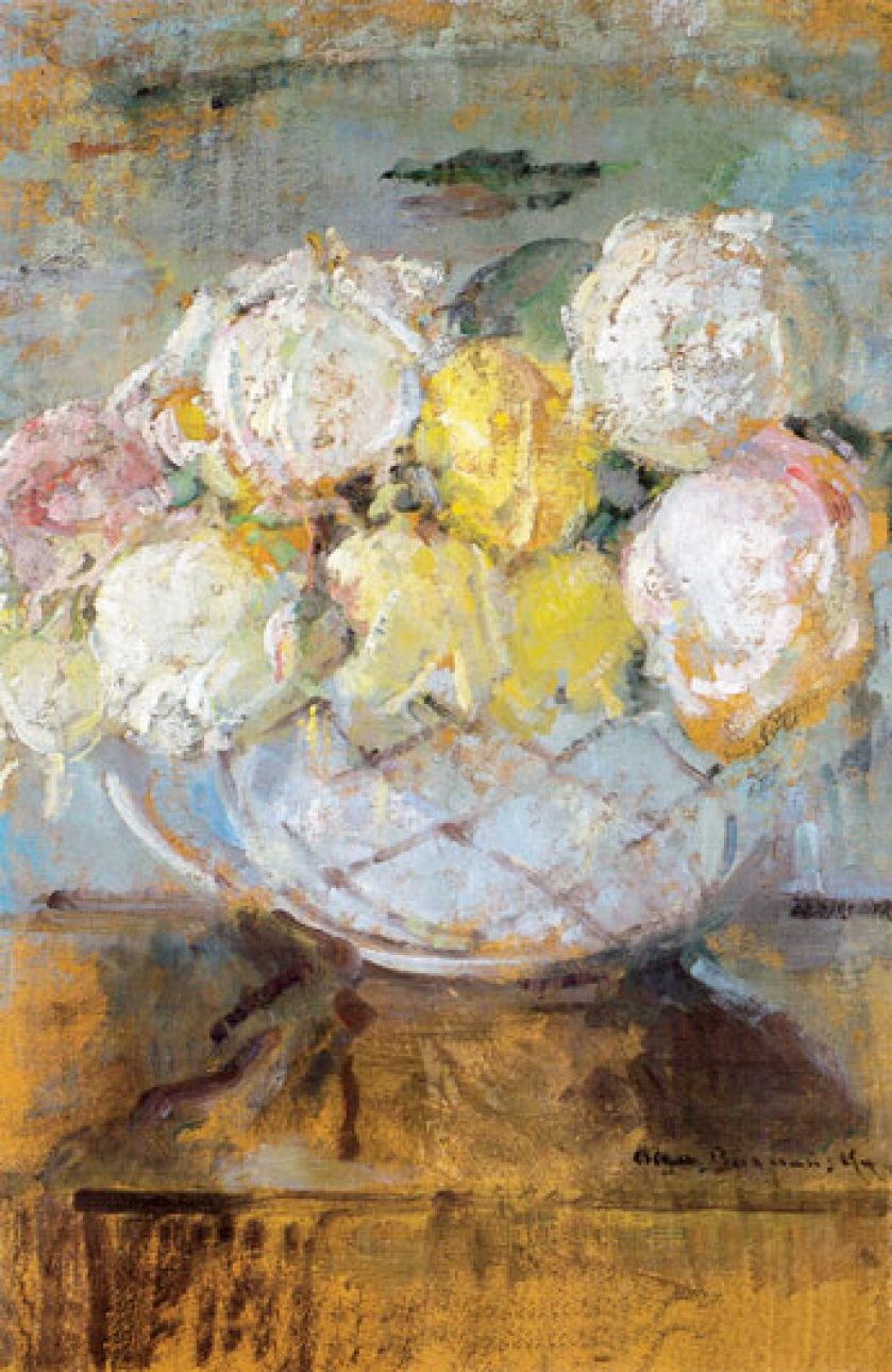 Olga Boznańska, Róże , cs 95 000 zł, Rempex.