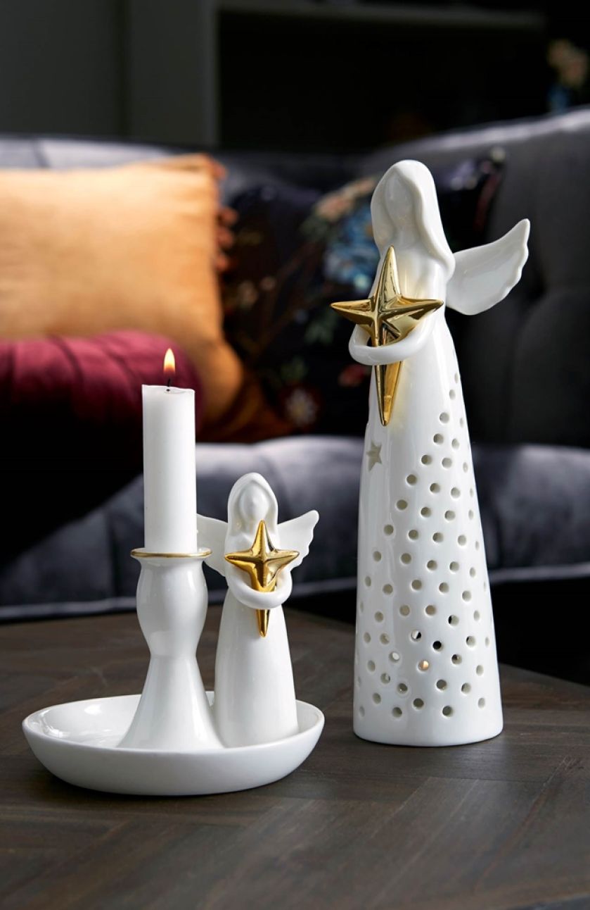 dekoracje na boże narodzenie aniołki