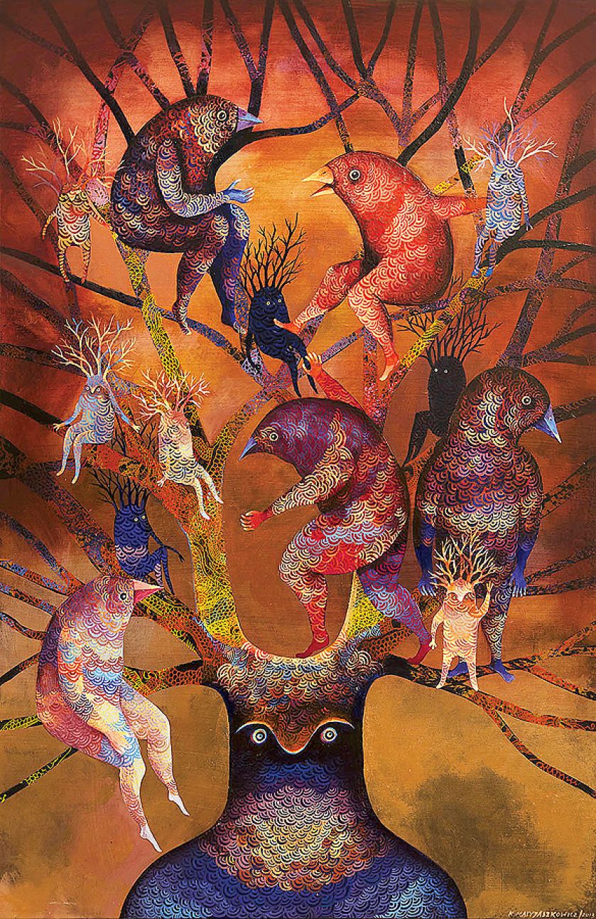 Jaroszek i lelki , 2013 r. Duchy Karoliny Matyjaszkowicz