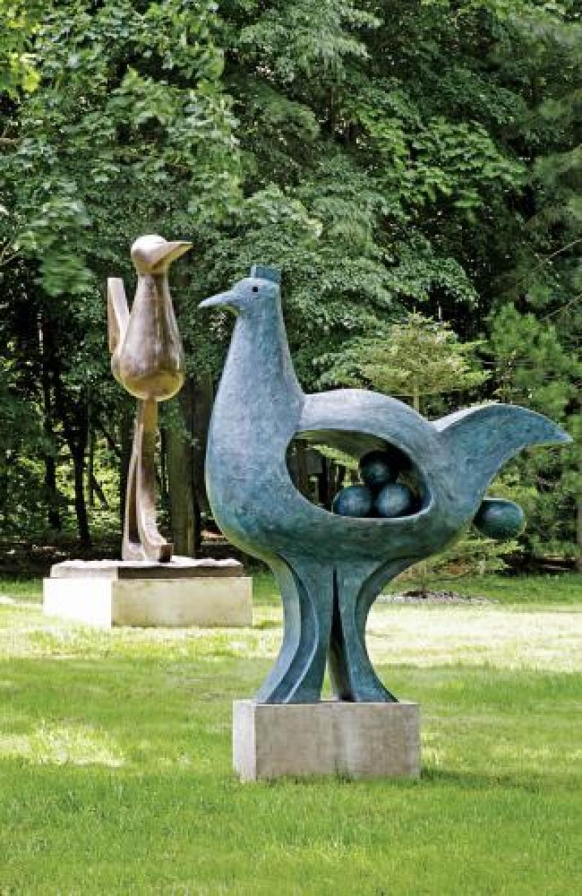 W ogrodzie sztuki. W ogrodzie sztuki