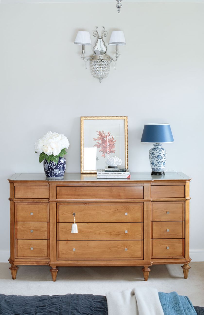 Mieszkanie pod Warszawą w stylu Hampton