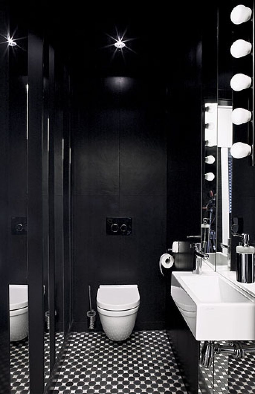 Podstawowy kontrast to biel i czerń. Zderzenie ponadczasowe, które zawsze wygląda efektownie.