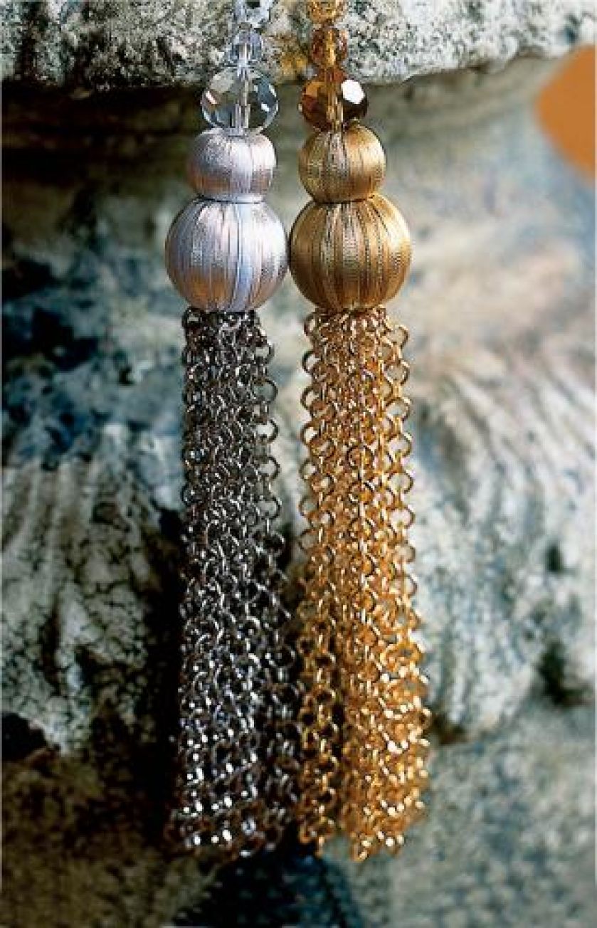 Joe Zito i Robbie Spina projektują tylko chwosty, ale jakie. Na zdjęciu ozdobiony łańcuszkiem Chain Key. SPINA DESIGN