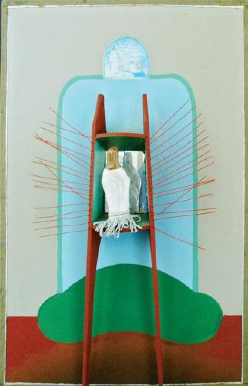 Władysław Hasior Medytacje , 1981 r., cs 9000 zł, REMPEX