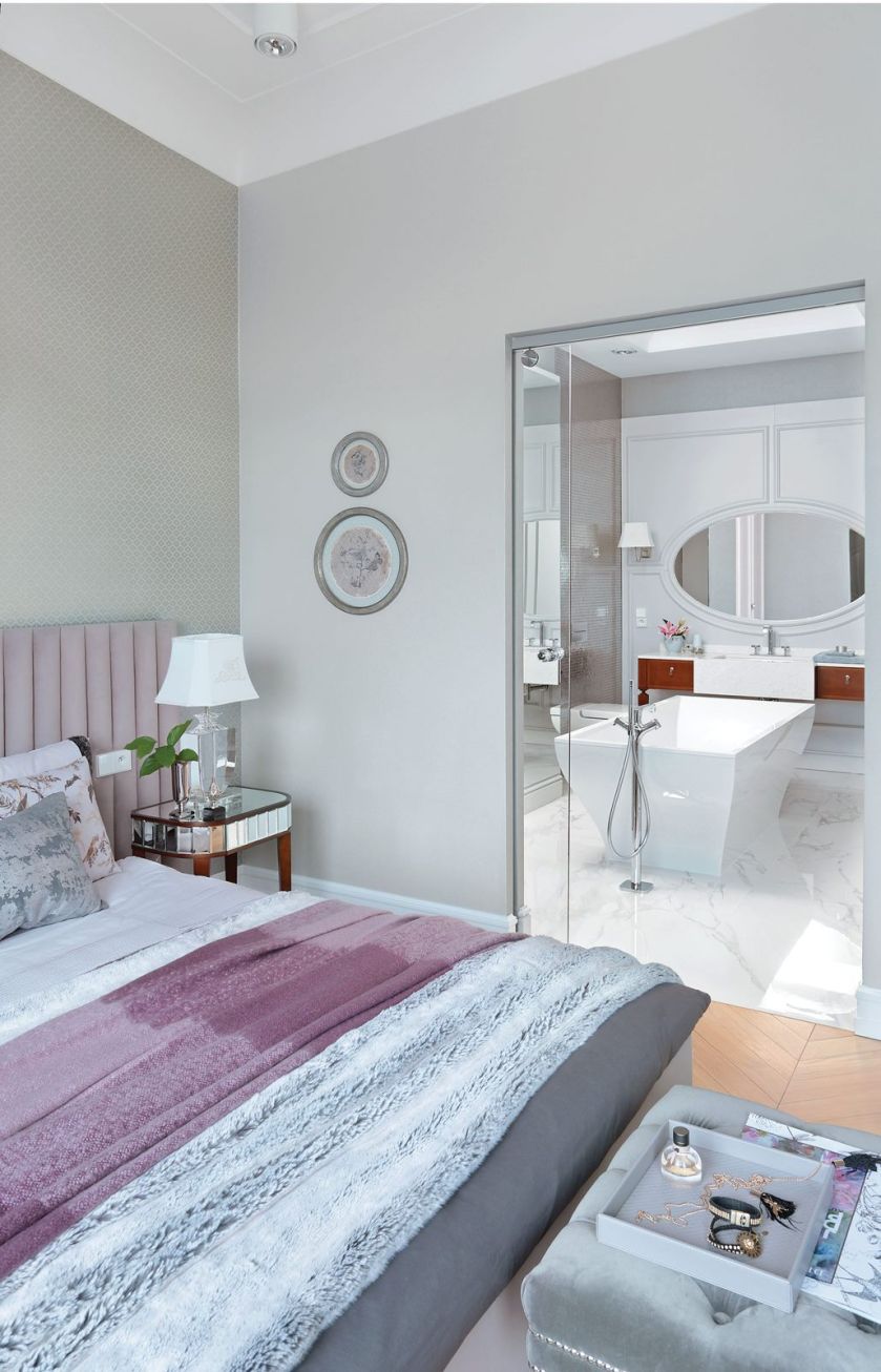 Aranżacja wnętrza w stylu hampton i nowojorskiego art déco