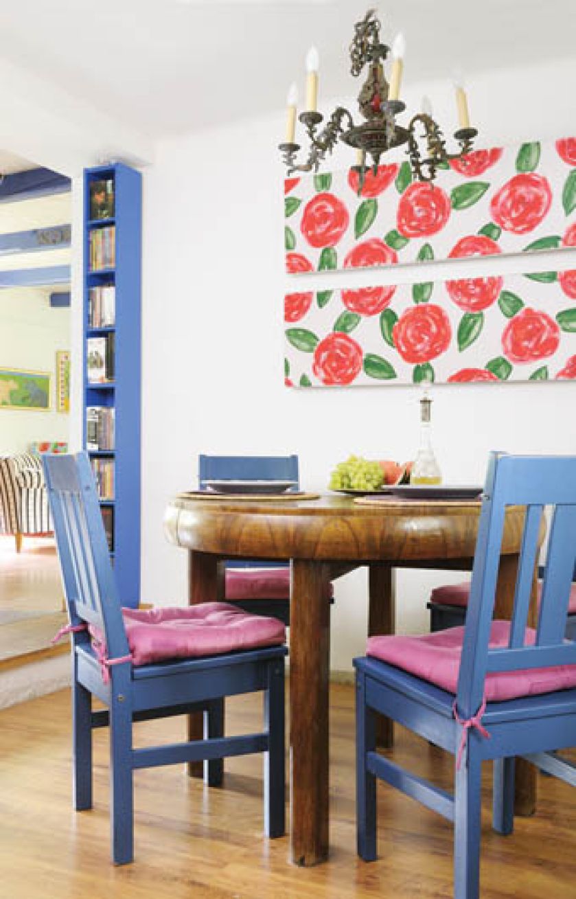 Meble i dodatki zmieniły kolory. Bajecznie i kolorowo