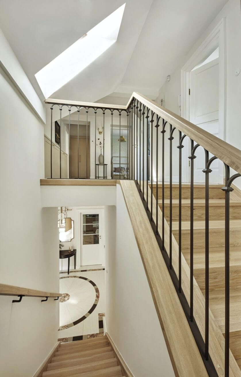 styl modern classic salon hol przedpokój