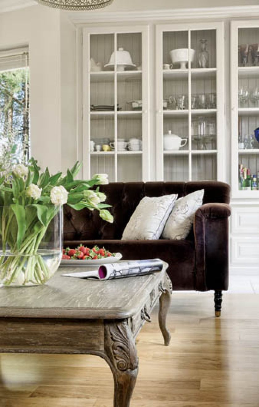 Włascicielka u Włochów podpatrywała, jak dobierać kolory i przedmioty.