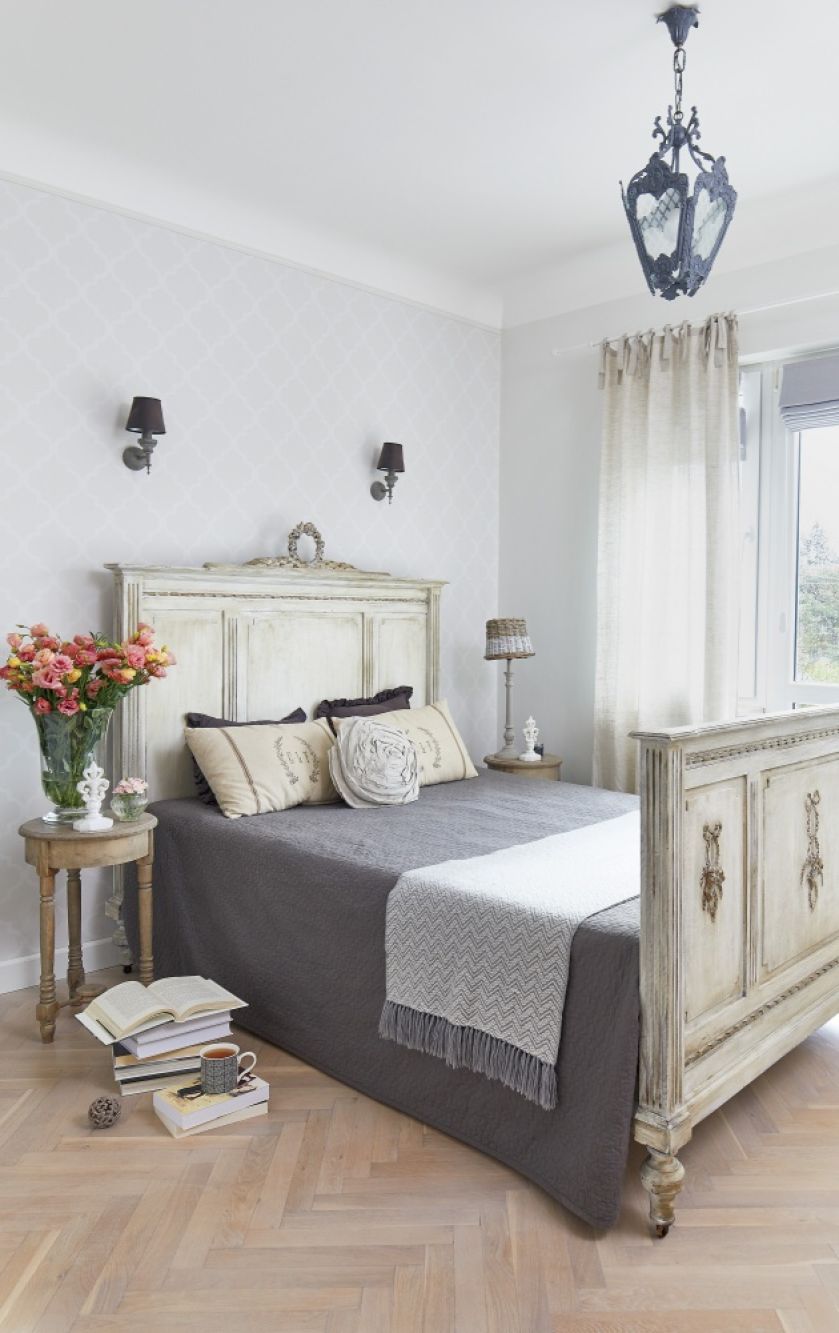 biała sypialnia aranżacje