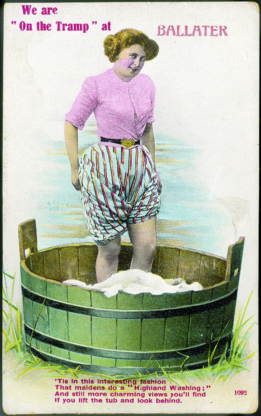 Kartka pocztowa, Wielka Brytania, pocz. XX w.