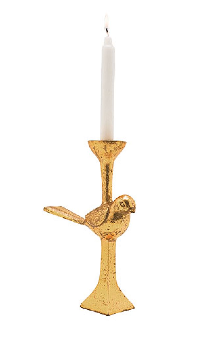 Aluminiowy świecznik Classy Bird Gold za 109 zł. 9 DESIGN