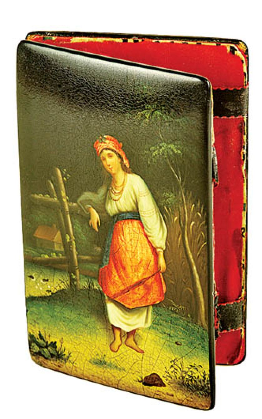 Wizytownik ze znanego rosyjskiego warsztatu Lukutin , 1880-1890 r., z kolekcji Włodzimierza Hermana, fot.