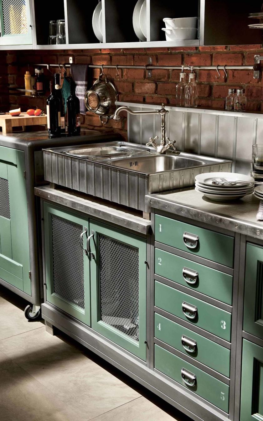 urządzamy kuchnię w stylu loftowym