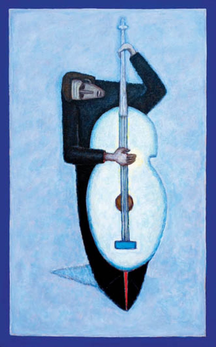 Andrzej Podkański, z cyklu Figury. Obrazy podejrzane