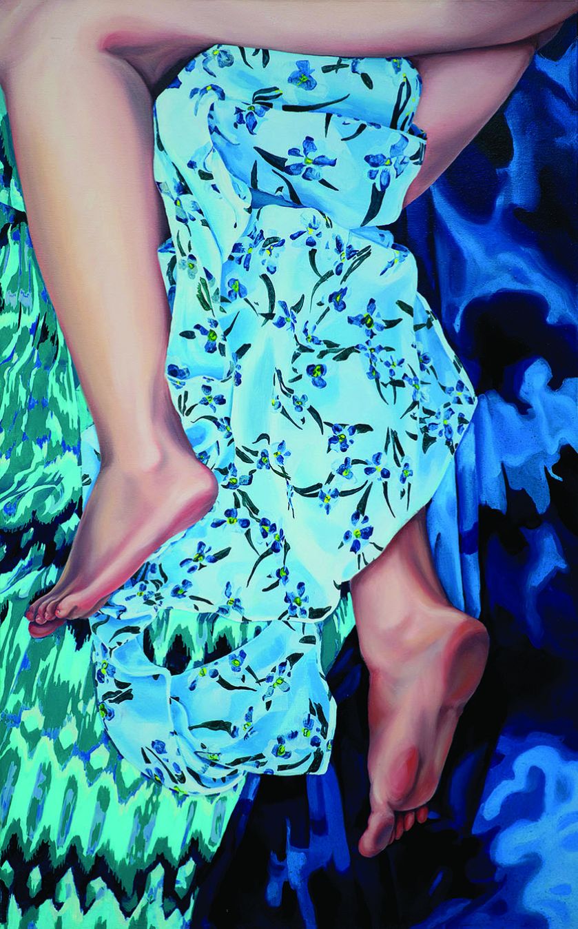 Aleksandra Kalisz No title III (Blue)