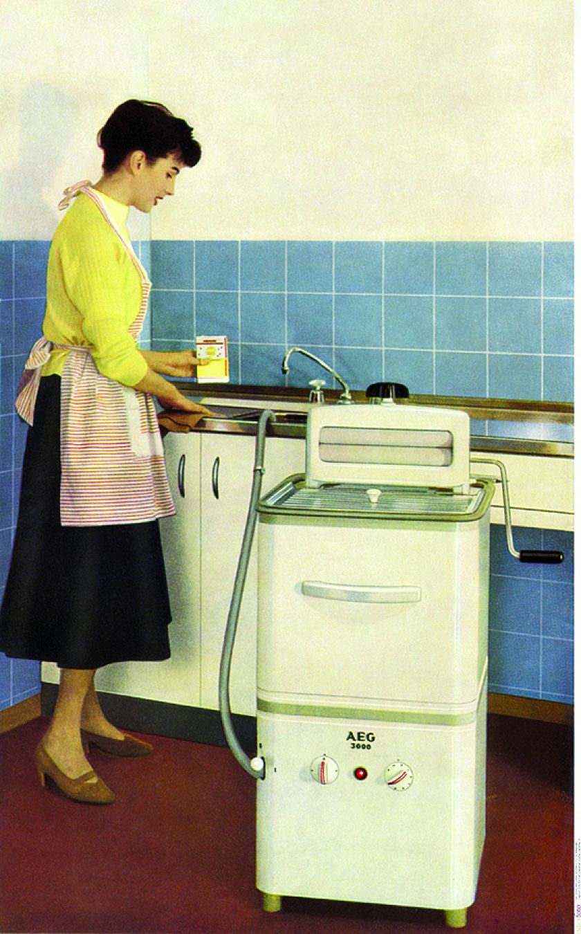 Model AEG 3000, Niemcy, 1959 r. Piorące cudo