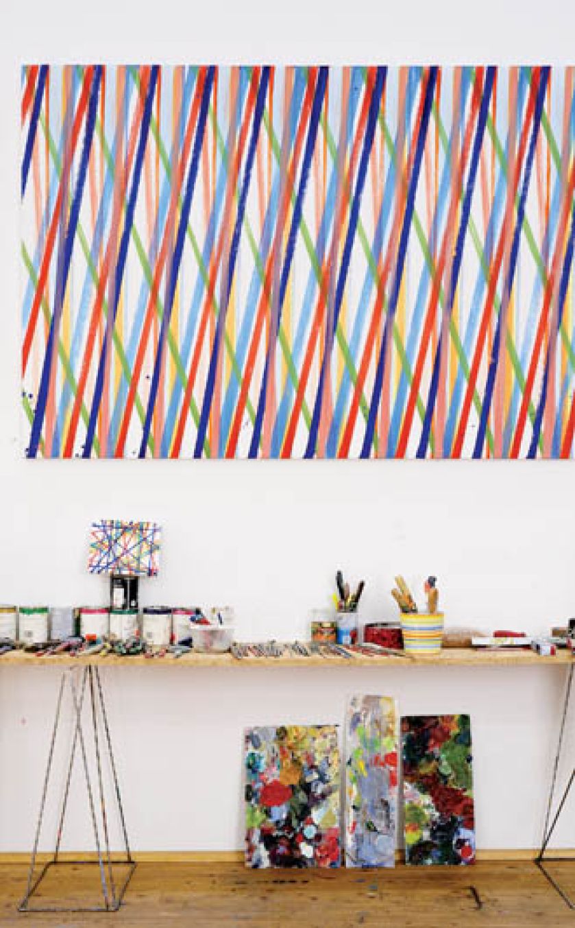 W pracowni artysty organizowane są lekcje malarstwa i rysunku.