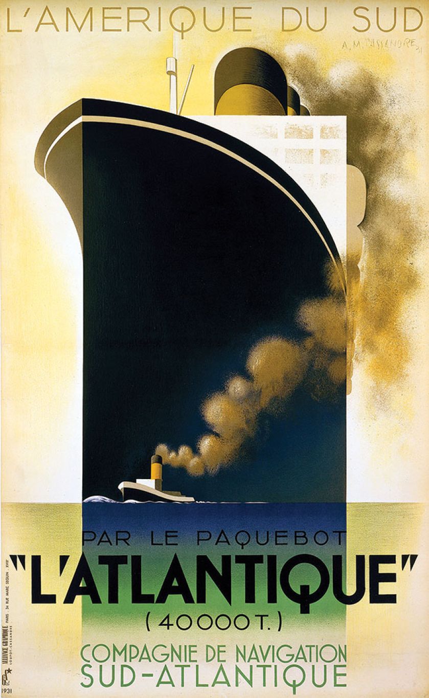 Claude Gadoud, plakat reklamowy, 1925 r.