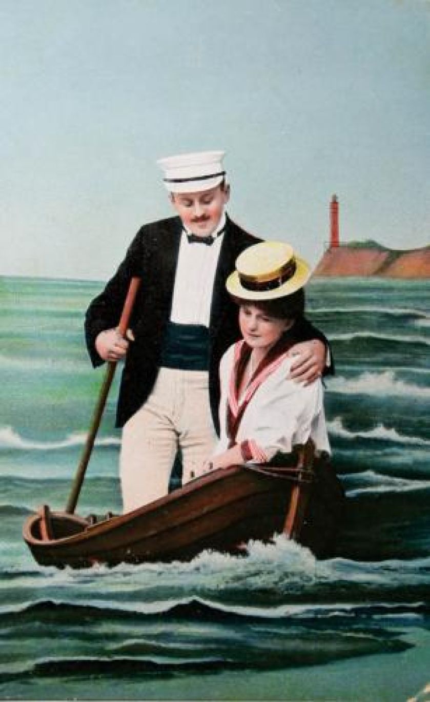 ok. 1909 r., fot. SHUTTERSTOCK.COM. Kto wymyślił pocztówkę