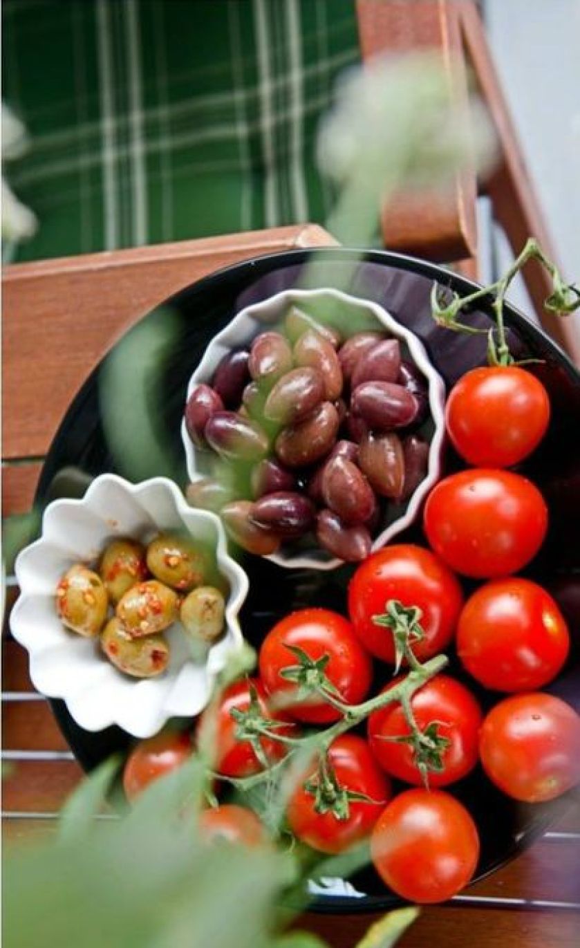 styl skandynawski kuchnia owoce