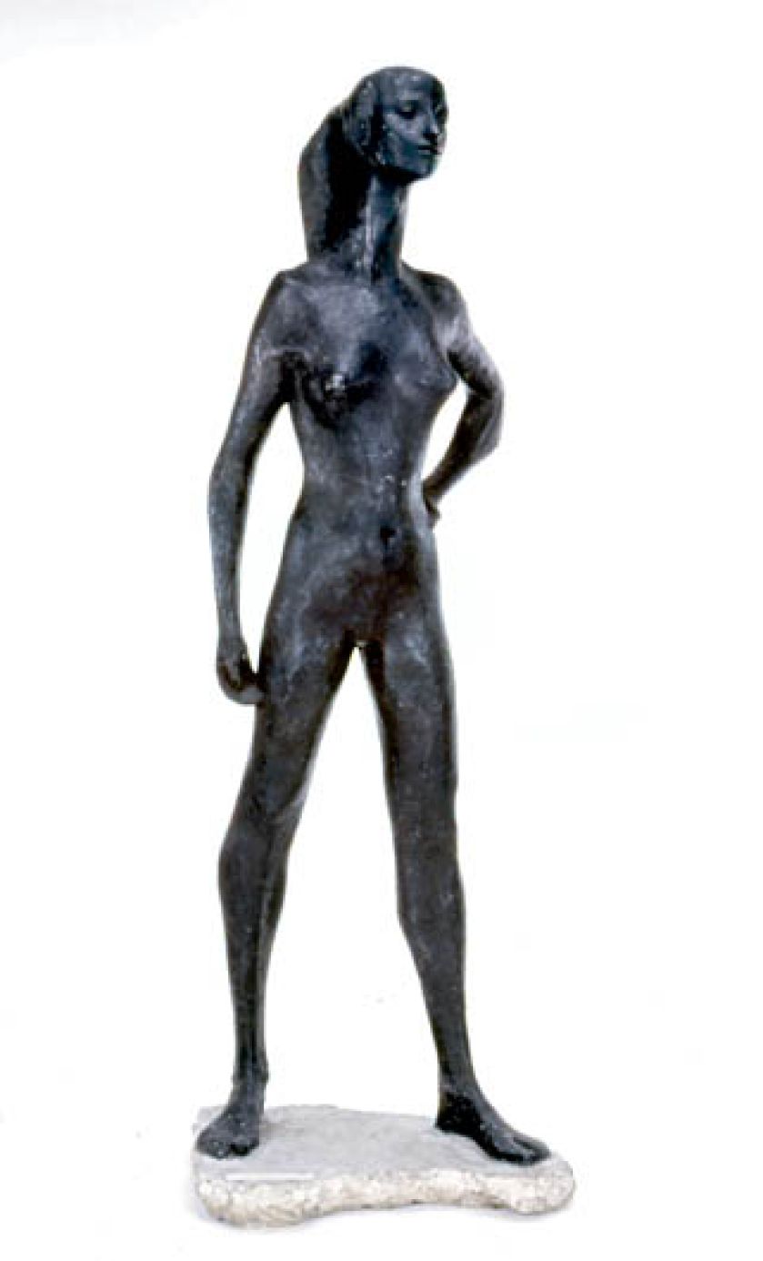 Alina Szapocznikow, Trudny wiek , 1956 r., MUZEUM SZTUKI W ŁODZI, fot. Piotr Tomczyk