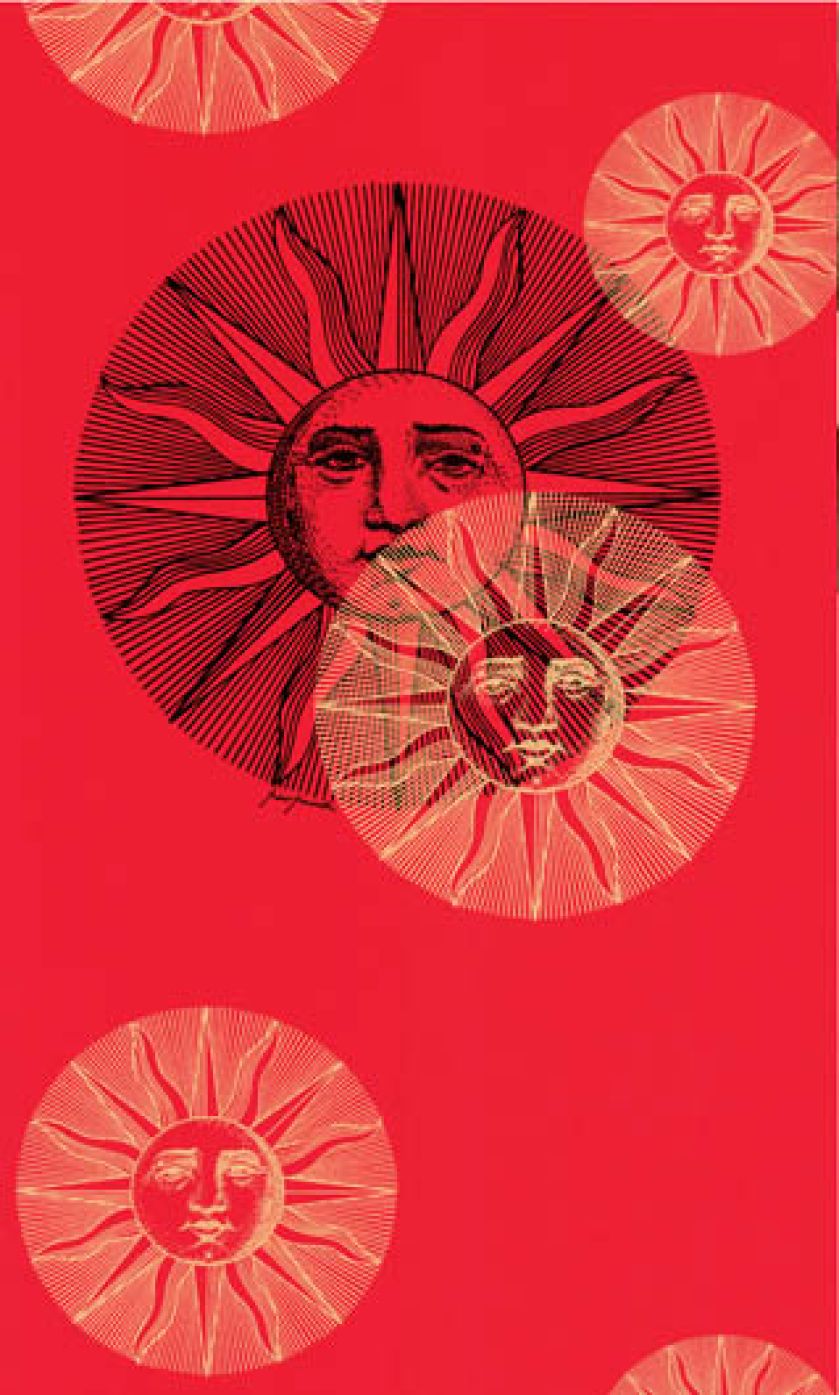 Piero Fornasetti i jego muza. Dizajner, tapety, piero fornasetti, lina cavalieri