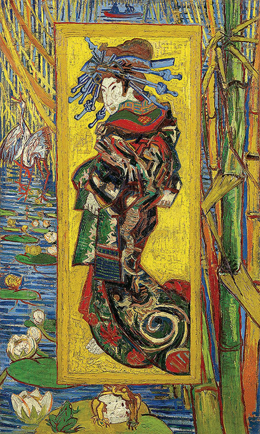 Vincent van Gogh Kurtyzana , olej na płótnie, 1887 r.