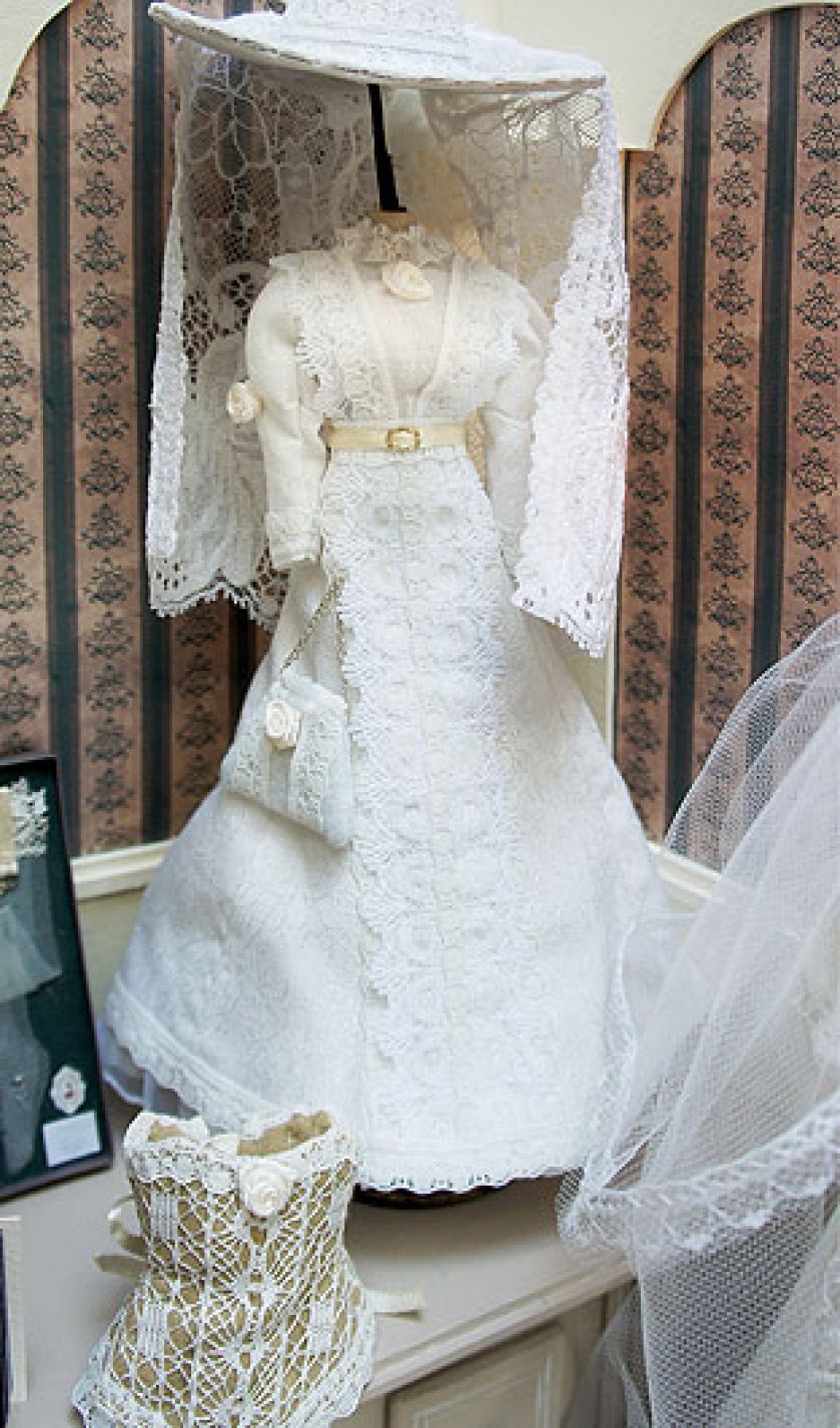 Wszystko, czego potrzebowała panna młoda w 1900 roku.