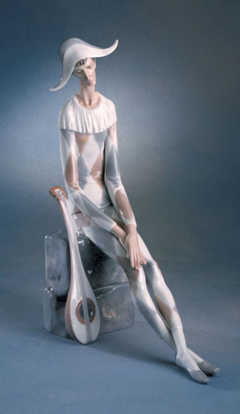 Smutny arlekin, 1969 r. Cuda braci Lladro