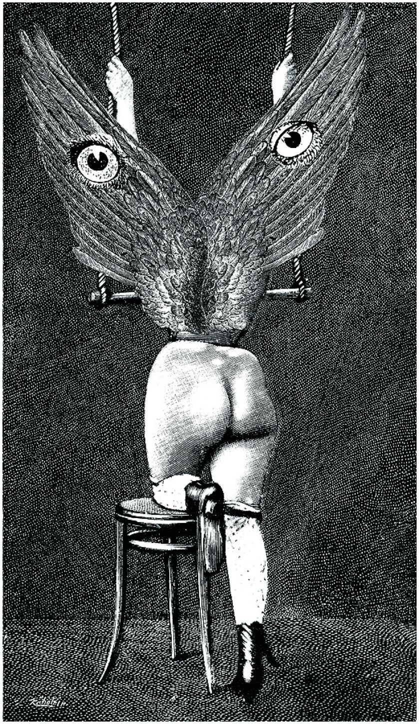 Ilustracja do Vademecum erotomana Jerzego Wittlina, 1974 r.