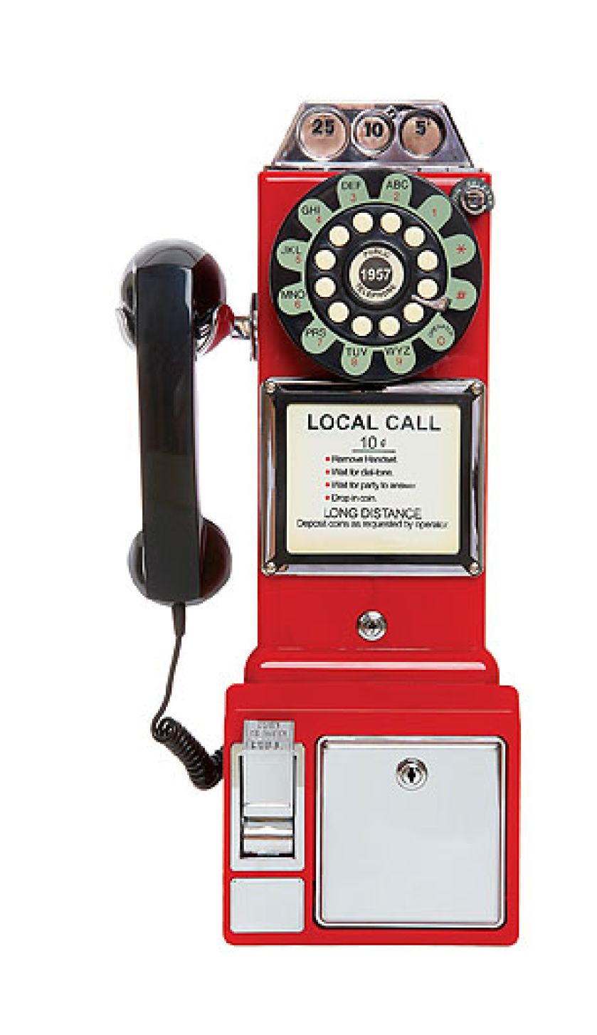 Współczesny, na żetony. Historia telefonu