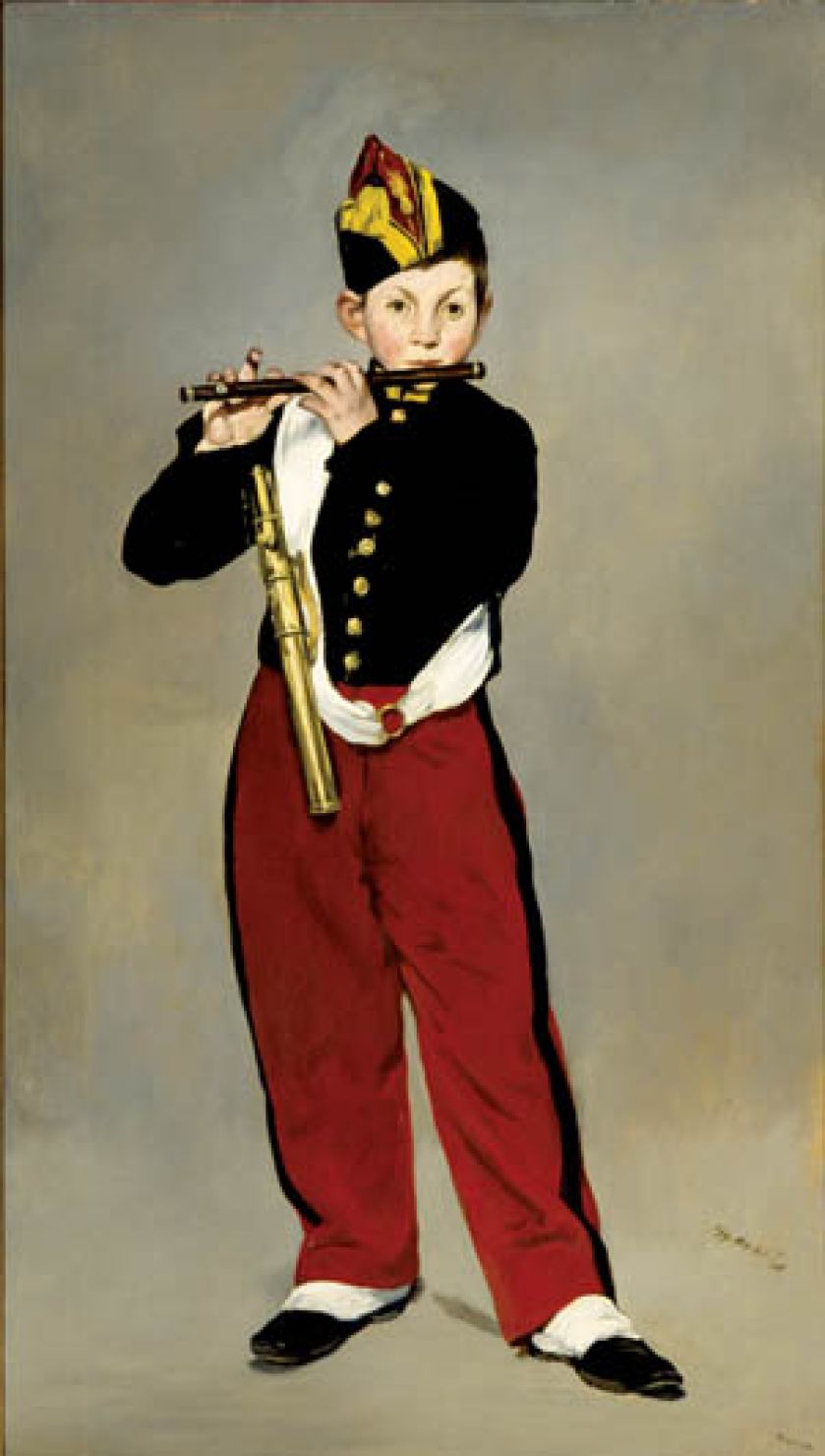 Edouard Manet, Fujarka , 1866 r. Narodziny nowoczesności