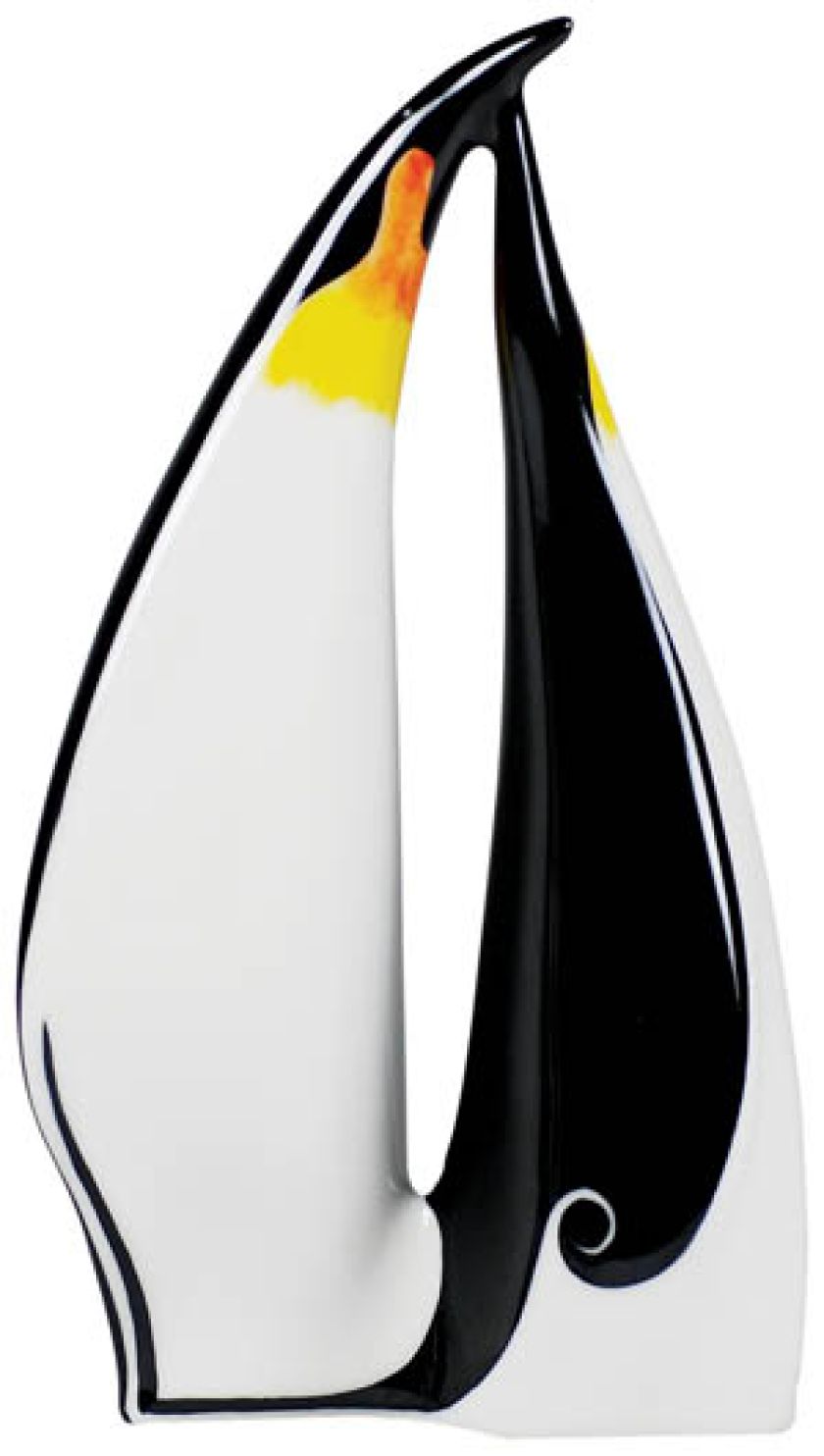 Pingwin, proj. H. Orthwein, 1959 r. Towarzystwo z porcelany