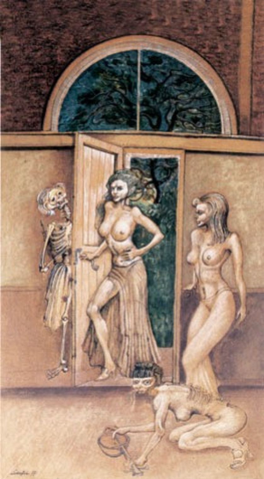 Jan Lebenstein, L apres midi d été , 1977 r.,z kolekcji Toma Podla