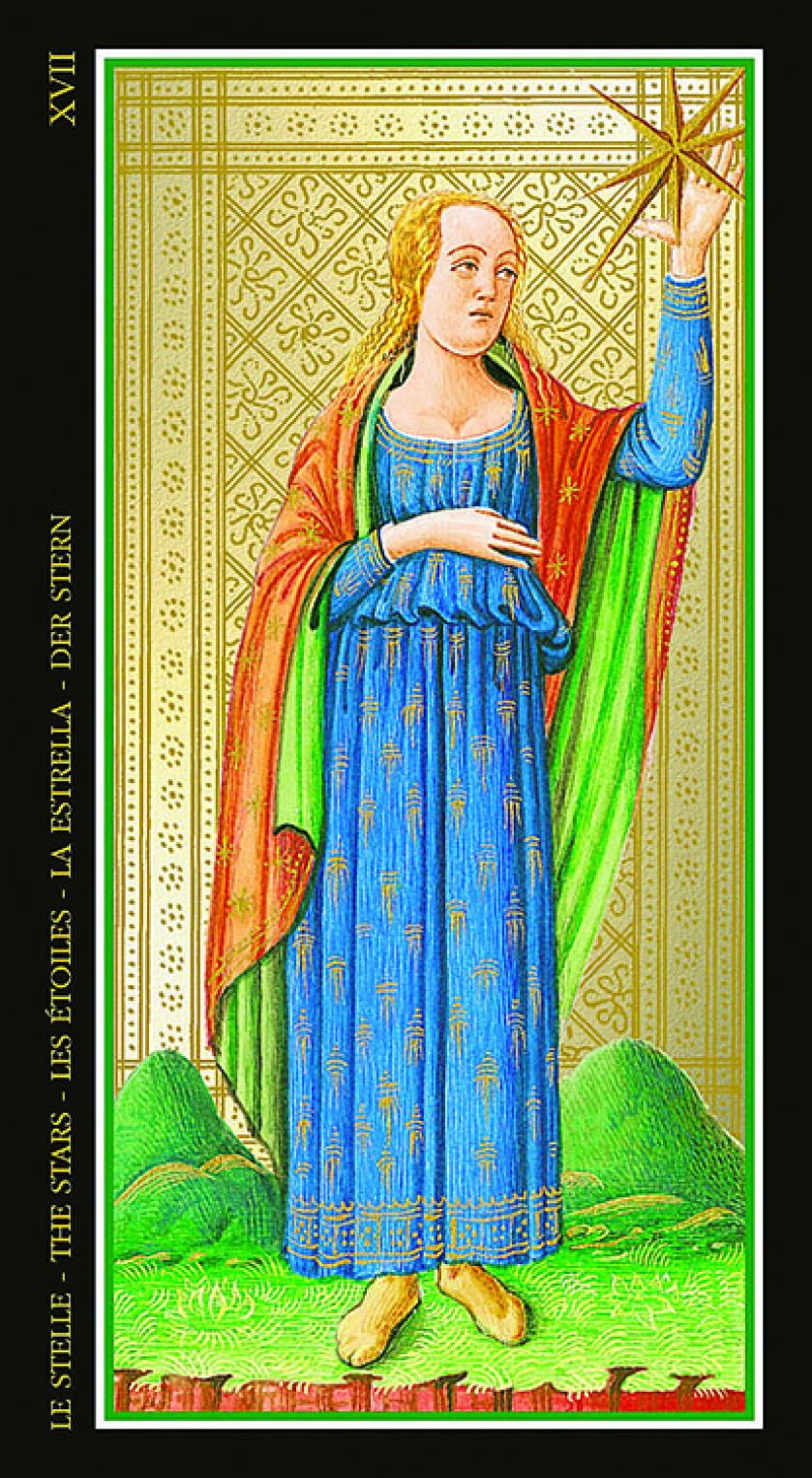 Tarot Viscontich, Cesarz i Gwiazda, wersja współczesna