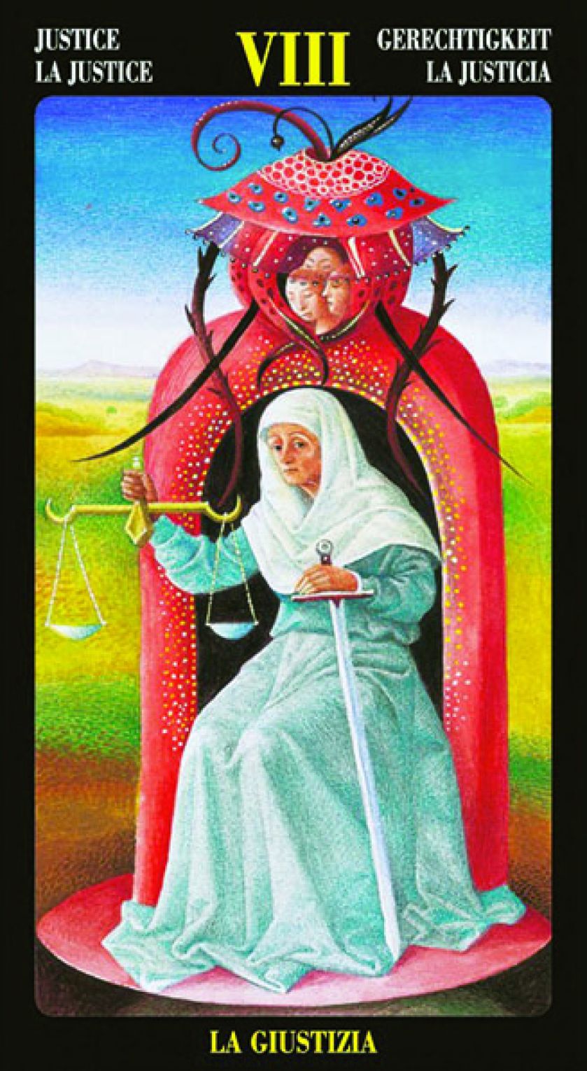 Tarot Hieronima Boscha, Sprawiedliwość