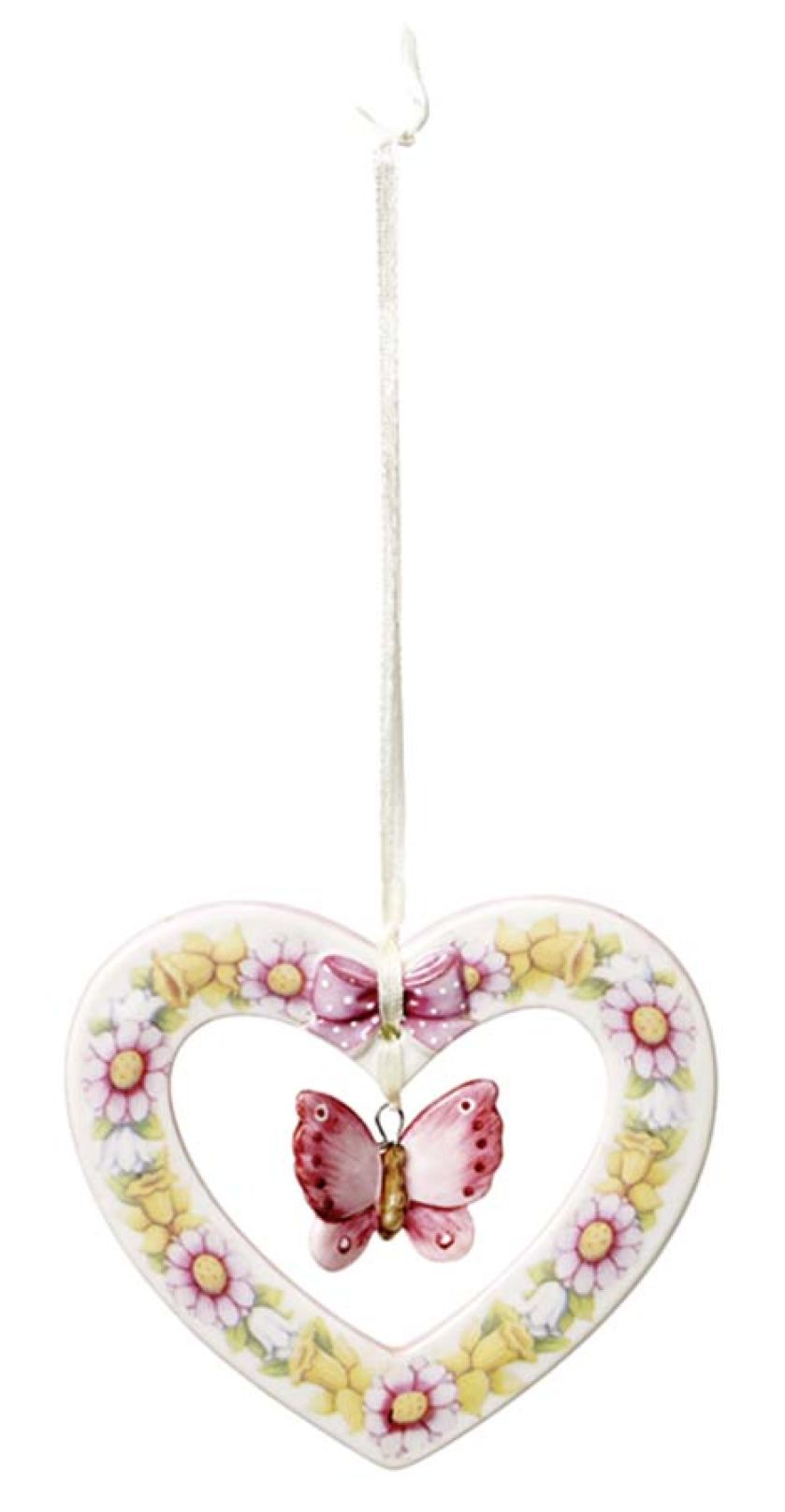 Zawieszka z motylem. Łąka na talerzu