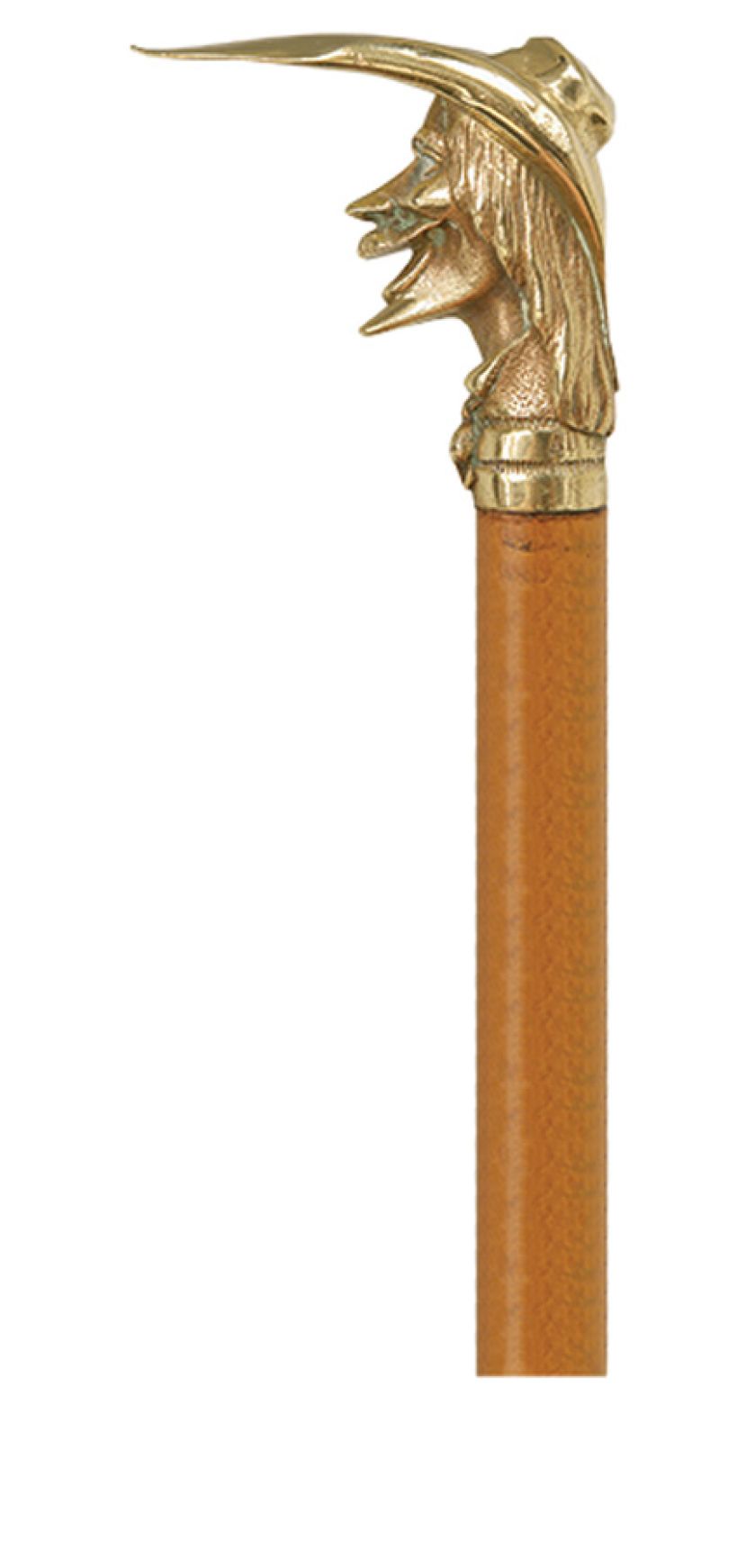 Rączka z wizerunkiem angielskiego spiskowca Guya Fawkesa, lata 30. XX w., Francja