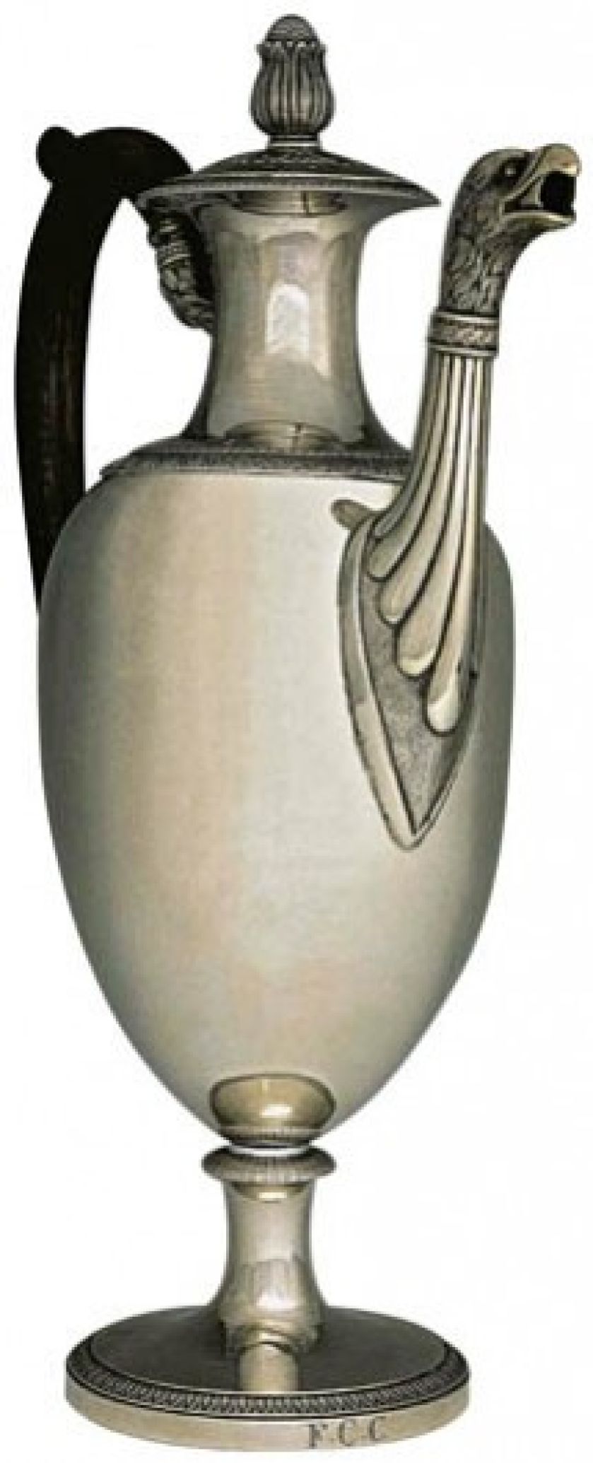 Srebrna kawiarka w stylu empire, Włochy, XIX w., fot. FORUM