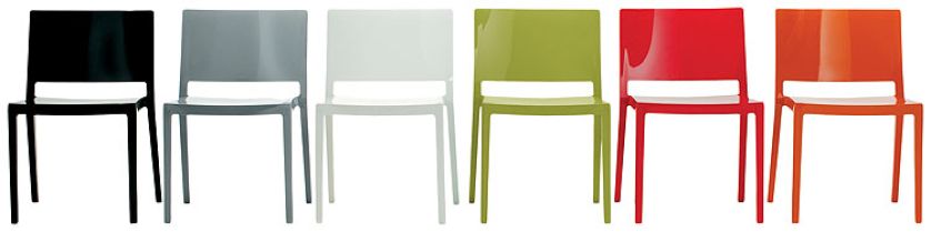 Krzesła Lizz. Kartell. Piero Lissoni i jego projekty