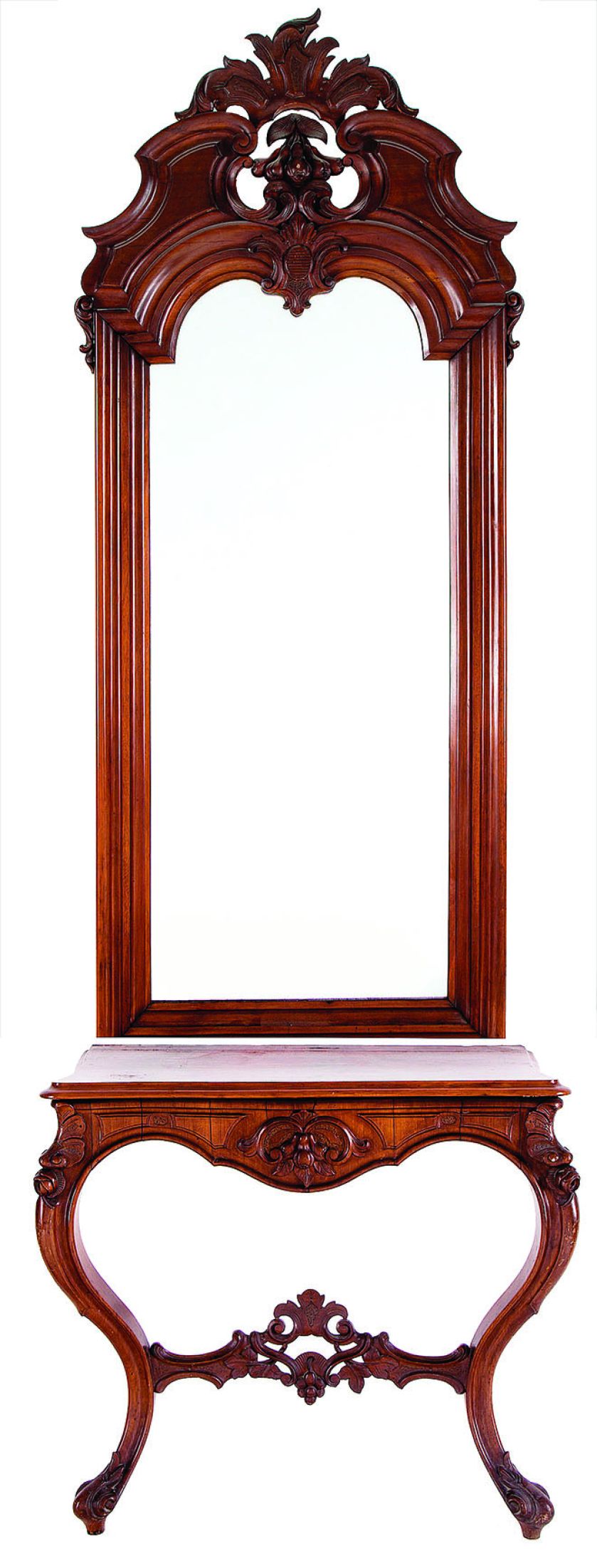 Lustro z konsolą Antyki D RACULI. Lekcja stylu: dworek polski