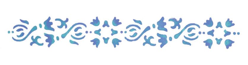 Tak wygląda gotowy wzór inspirowany portugalskimi azulejos.