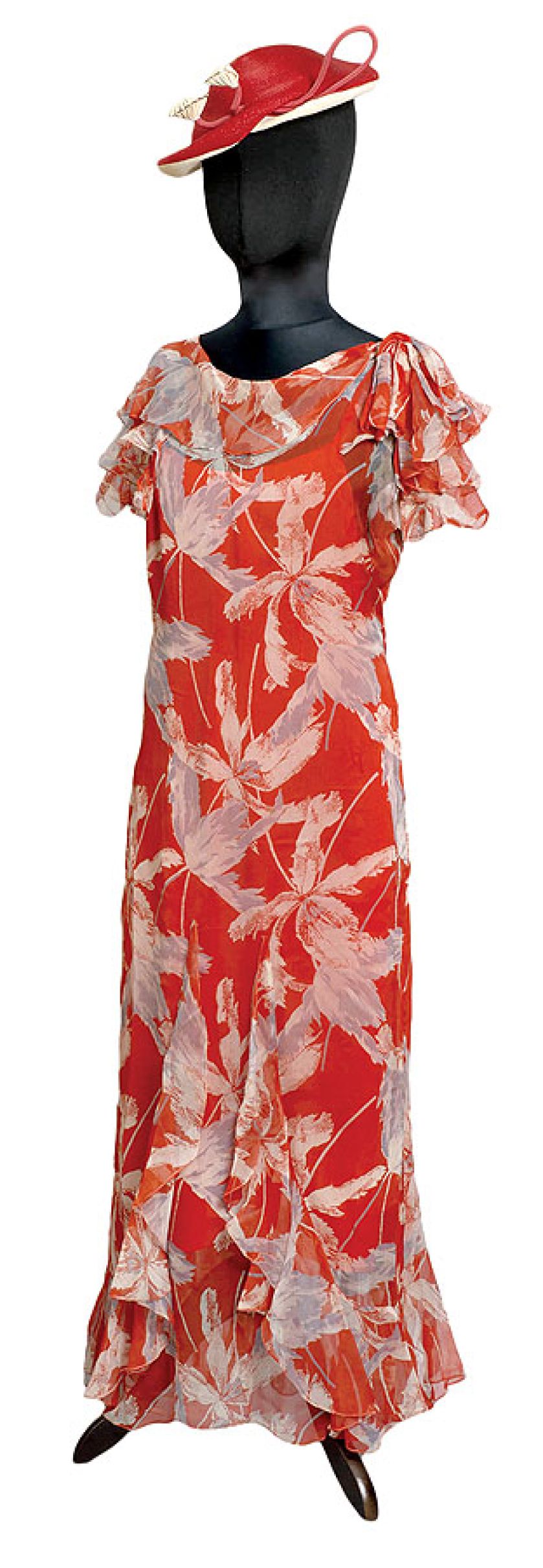 Sukienka z kolekcji Adama Lei, lata 30. XX w.