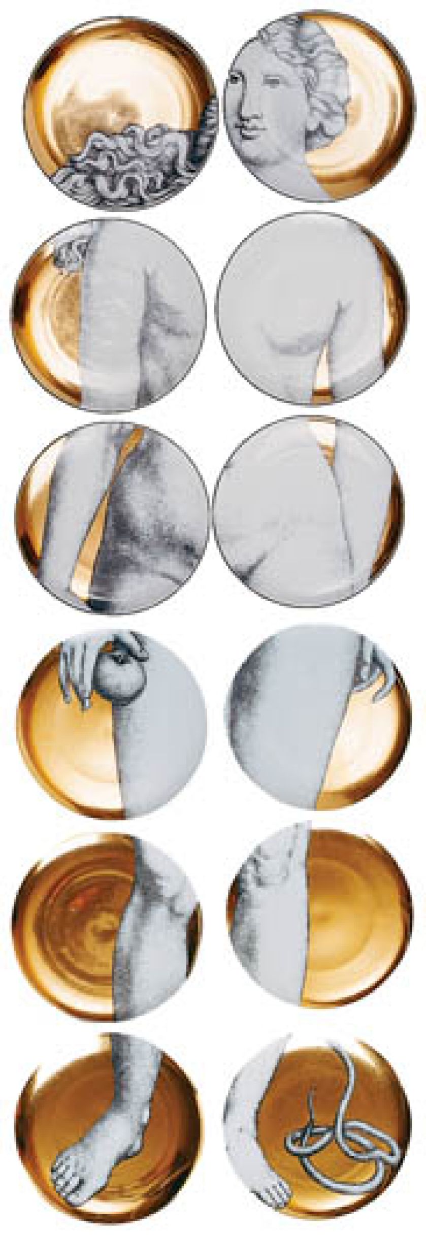 Piero Fornasetti i jego muza