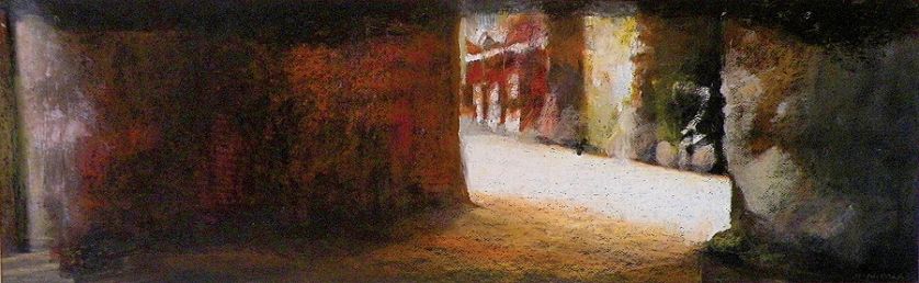 Przejście III , 2012 r. Pastele Marka Andały