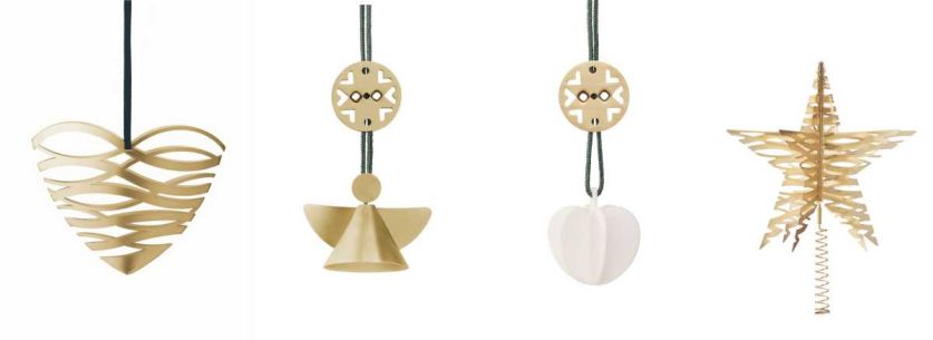 Serca, anioł i gwiazda na choinkę, Stelton, Czerwona Maszyna