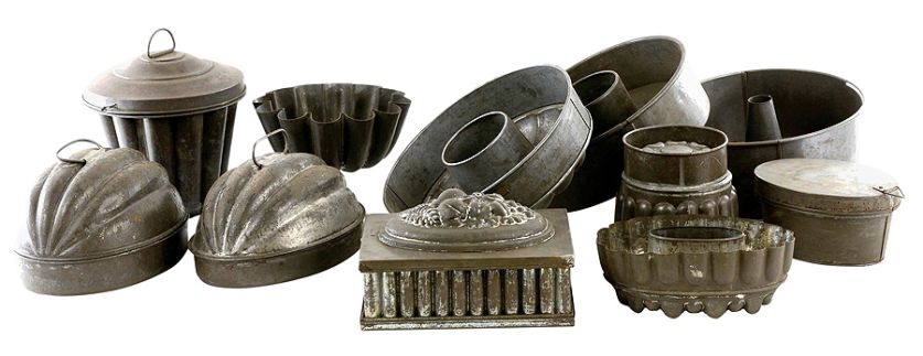 Historia foremek do ciast i na masło