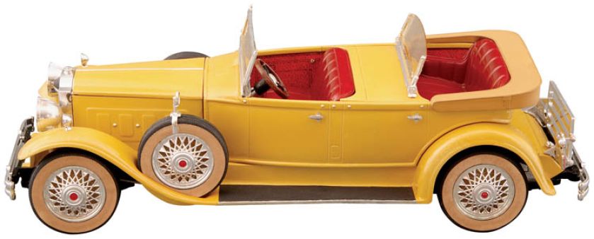 Packard Sport Phaeton, 1930 r. Pan samochód i samochodziki