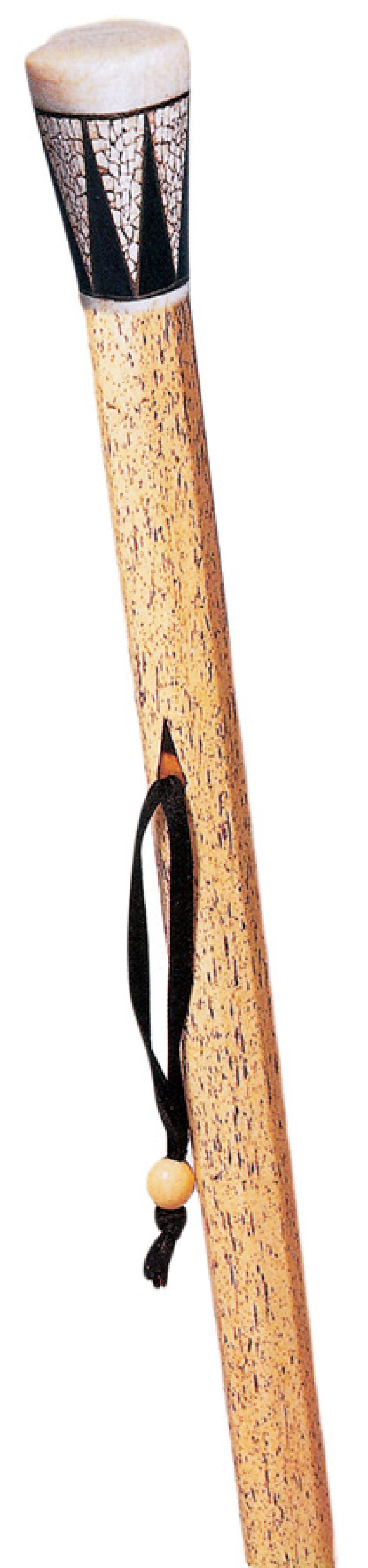 Zrobiona z trzciny, gałka z rogu. Magiczny kijek