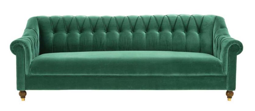 zielona sofa do salonu